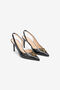 RC Scarpe Sling Back con Stampa Effetto Cocco RC Scarpe Sling Back con Stampa Effetto Cocco BLACK SOS00R-PZ004