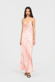 RC Slip Dress Stampa Jaguar Pink PINK XQT102-OZT23