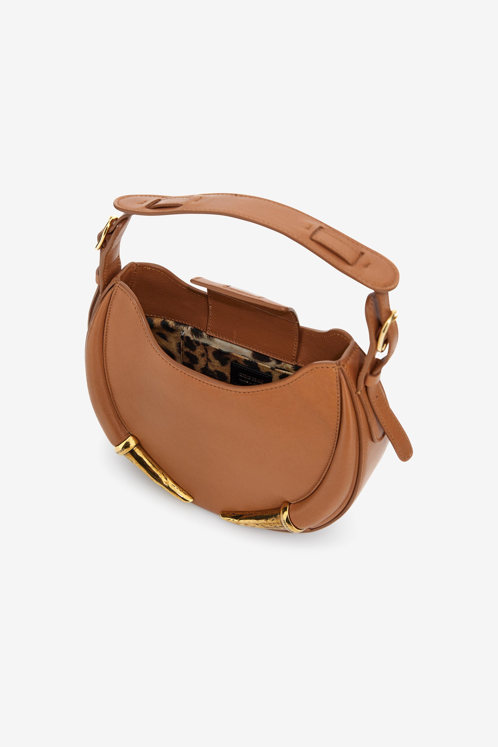 RC Bolso de Hombro Grande Fang Marrón SKB013-PNI00
