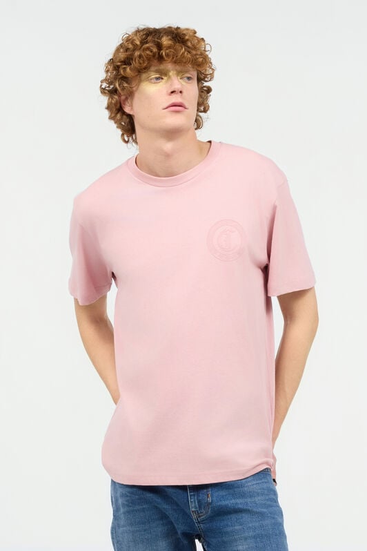JC T-Shirt Con Monogram JC JC T-Shirt Con Monogram JC Rosa UFT053-UF073