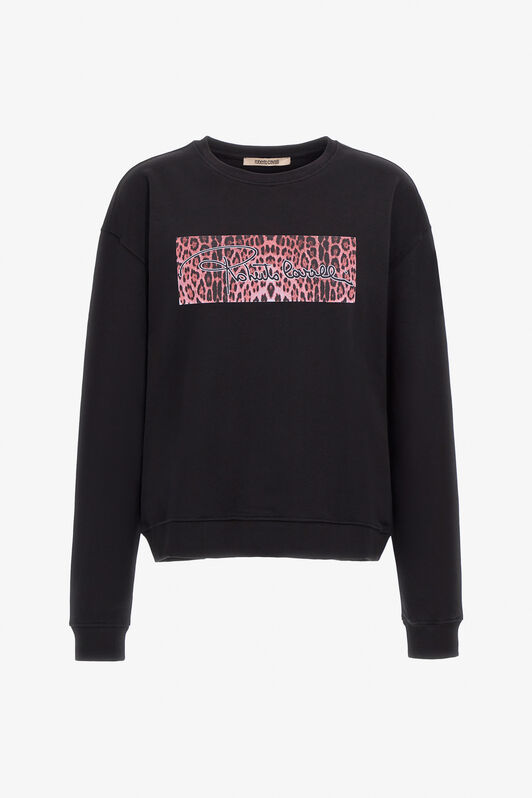 RC Sweatshirt with signature Black NOT67D-CF052