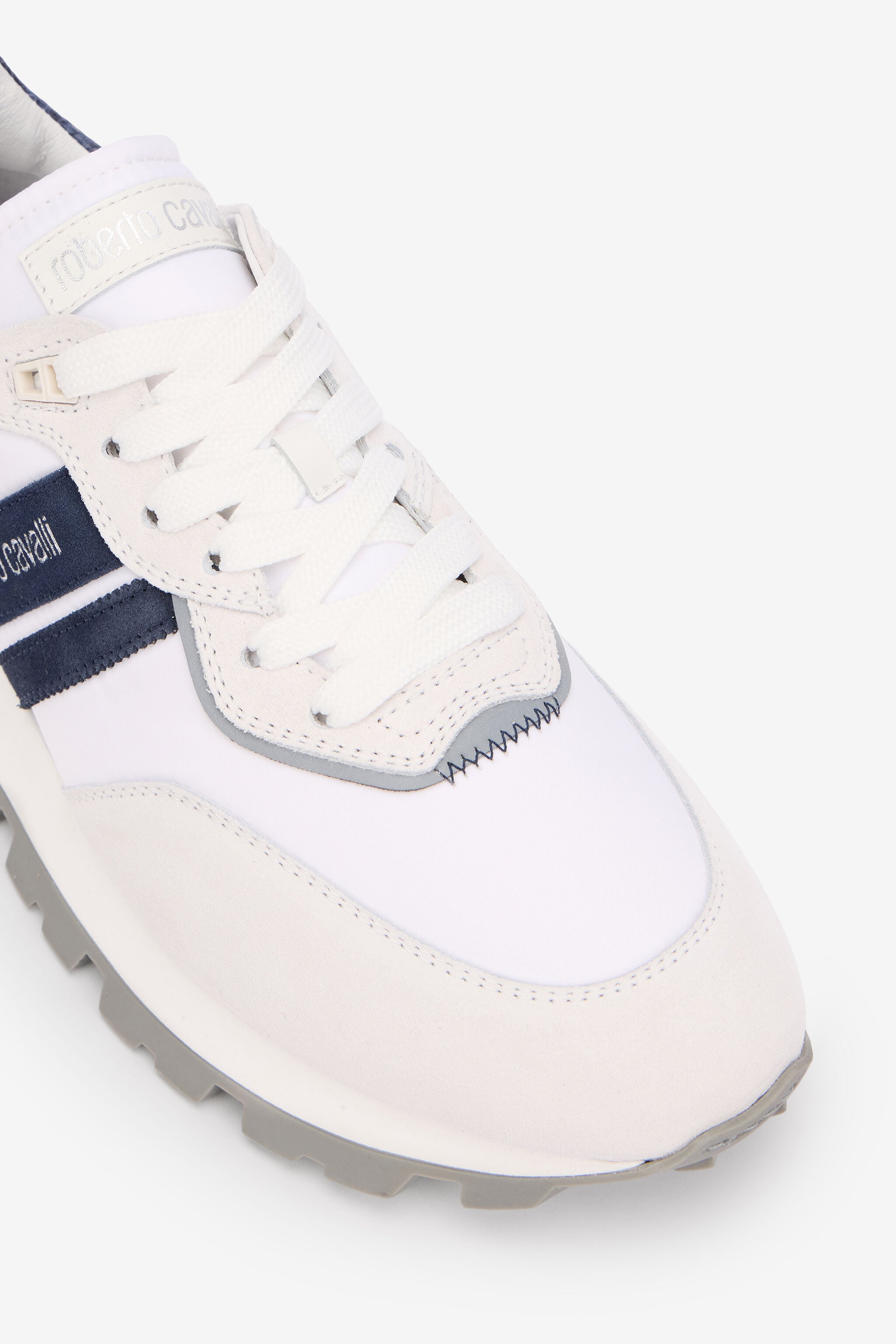RC Sneakers Bianche Con Logo RC RC Sneakers Bianche Con Logo RC WHITE/BLUE QOS00F-PZA81