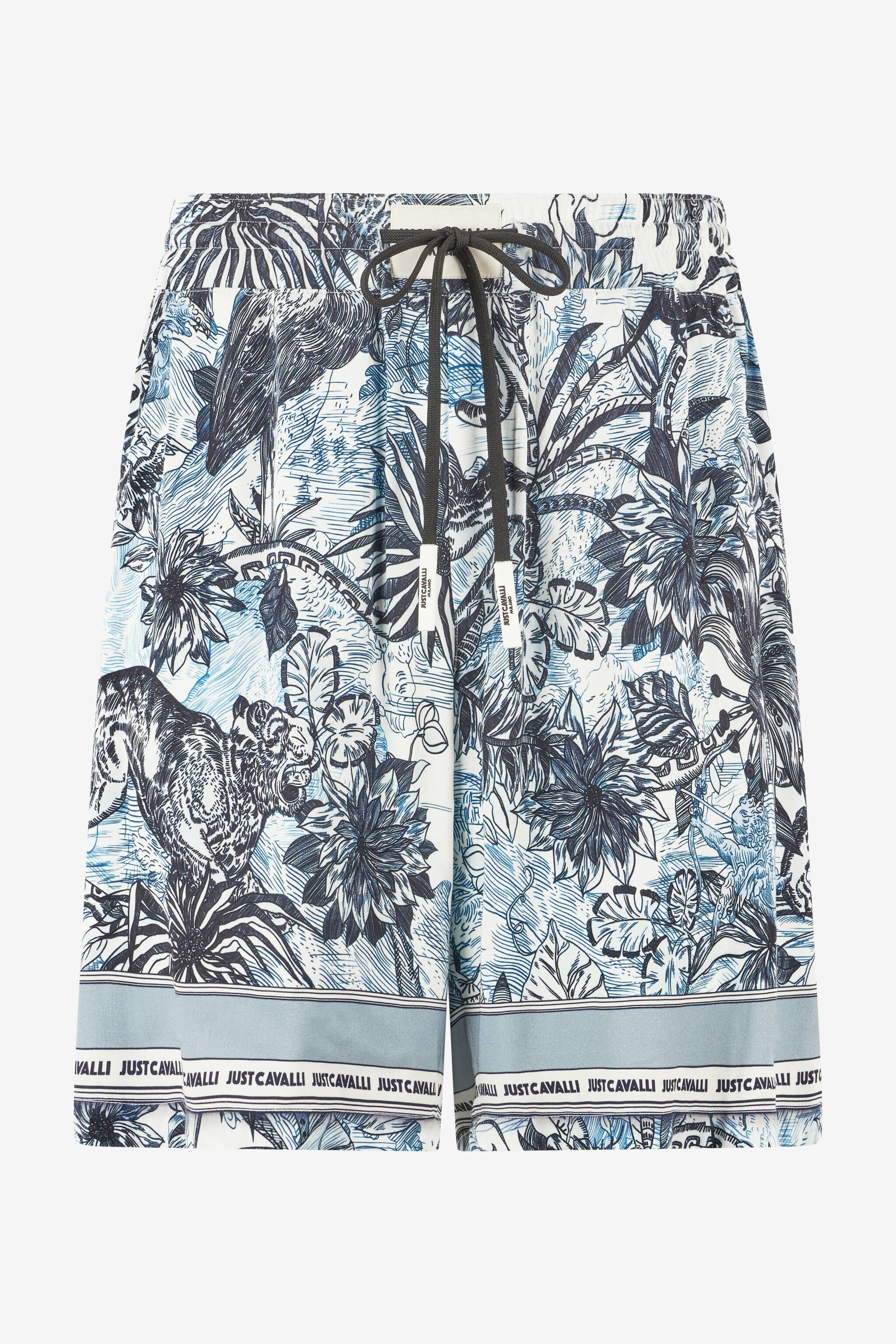 JC Sports Shorts With All-Over Print JC Sports Shorts With All-Over Print Light blue UFT010-UF030
