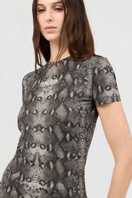 RC Python Print T-Shirt PYTHON DARK GREY SOT60N-JV001