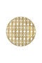 HO Monogram Gold 2 Fruit Plates HO Monogram Gold 2 Fruit Plates Gold RALA35-IA040