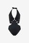 JC One-Piece Swimsuit With Cut-Out JC One-Piece Swimsuit With Cut-Out Black UFM021-UF271