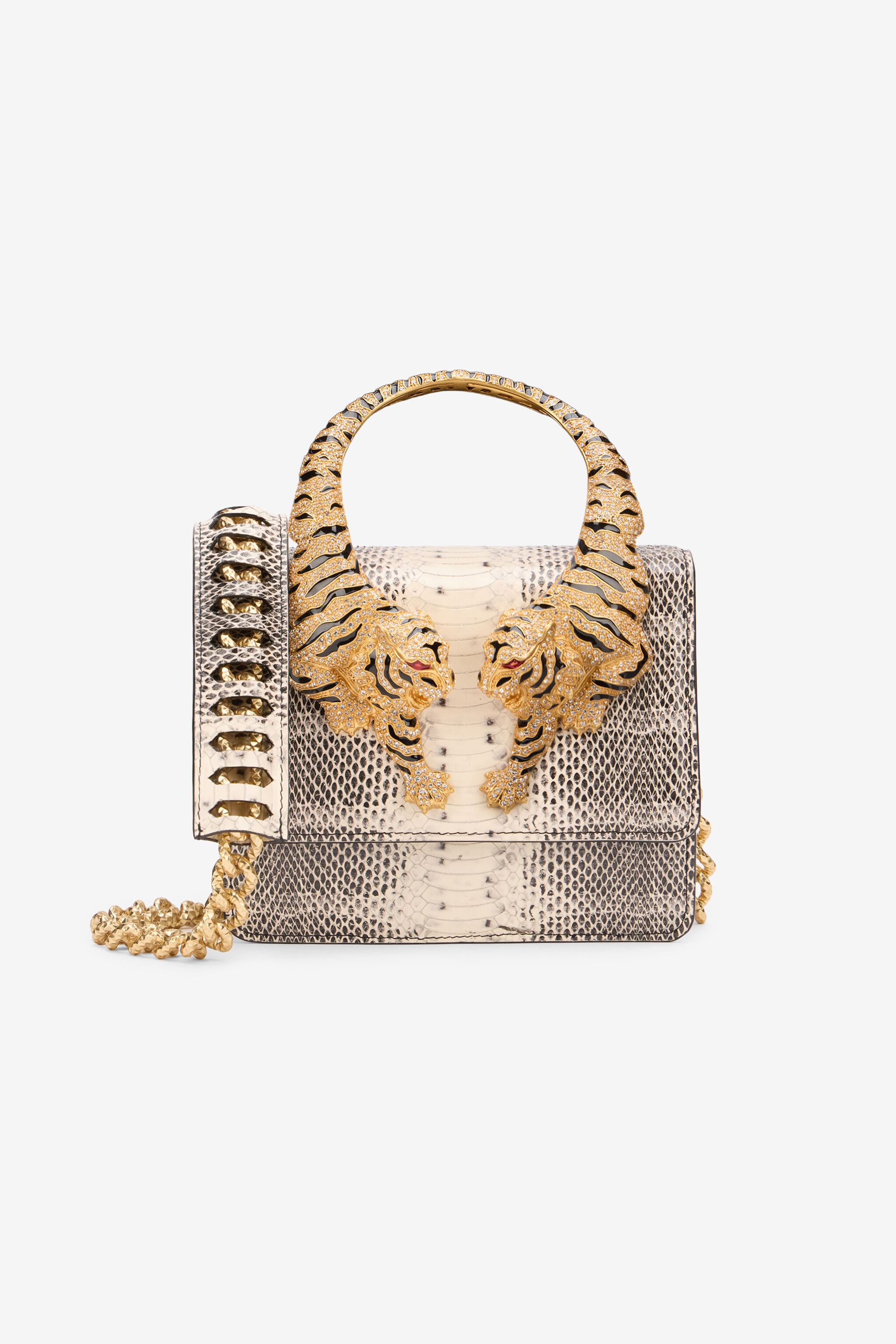 RC Medium Roar  Bag NERO/BIANCO/ORO XWB023-PZ587