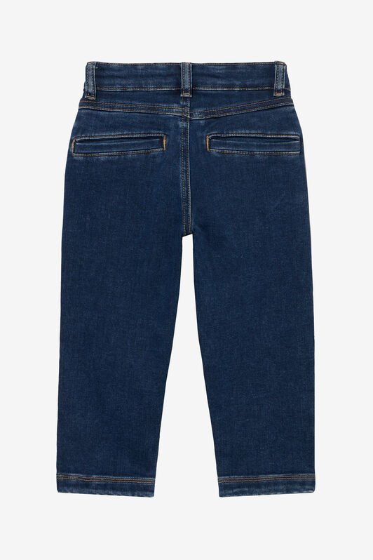 JU Pantaloni in denim blu con logo D.BLUE DK XJJ20O-D1001