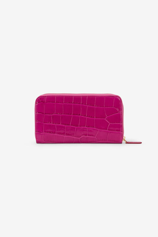 RC Roar Leather Wallet With Zip RC Roar Leather Wallet With Zip CYCLAMEN WKA006-PZ975