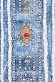 RC Jeans Mit Motiv Aus Nieten Und Edelsteinen Hellblau VRJ208-VT001