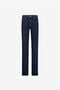 RC Jeans mit animalischem Patchwork-Print und geradem Bein RC Jeans mit animalischem Patchwork-Print und geradem Bein Dunkelblau QRJ203-DL007