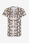 RC Python print T-shirt RC Python print T-shirt NATURAL PYTHON OOT60A-JFO61