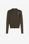 RC RC Monogram Wool Sweater ALMOND RRM610-MQ001