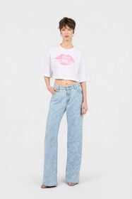 JC Jeans Trousers Light Blue Denim INDIGO WFJ042-WF526