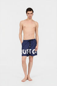 JC Shorts Da Bagno Stampa Logo Just Cavalli NAVY UFT078-UF117