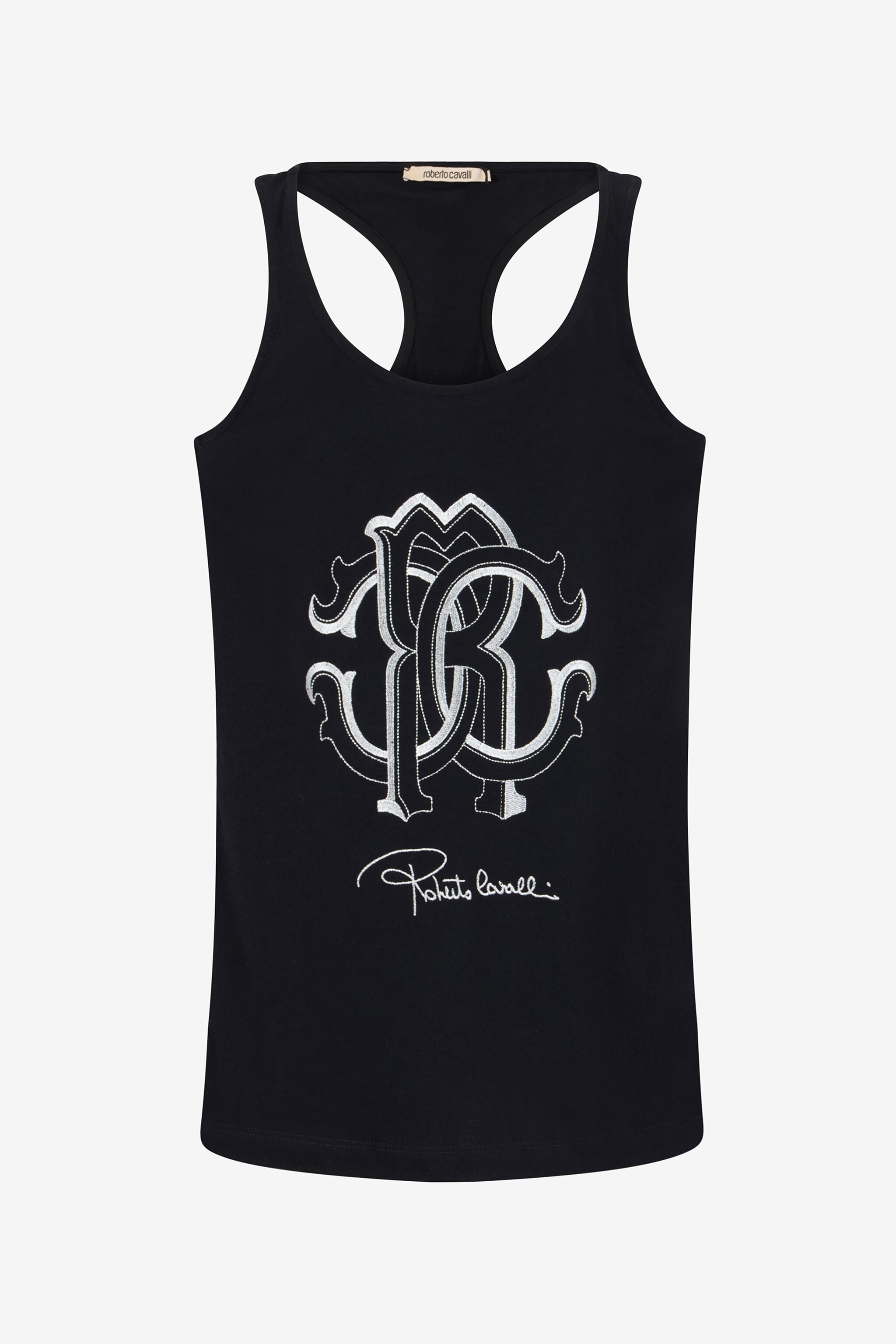 RC Tanktop Mit Monogramm RC Schwarz OOT60E-JD060