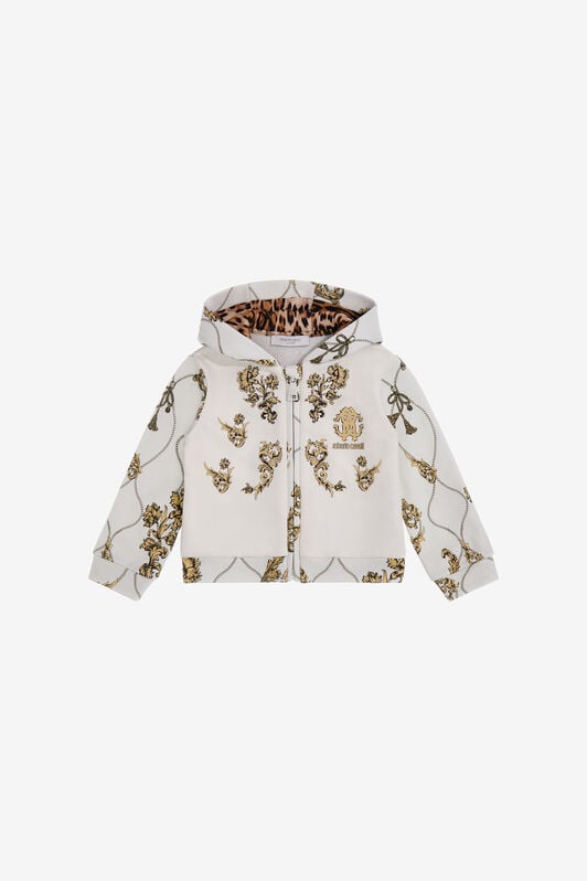 JU Sweat-shirt imprimé JU Sweat-shirt imprimé Blanc SJT900-5OI69