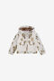 JU Baroque Print Hooded Jacket JU Baroque Print Hooded Jacket White SJT900-5OI69