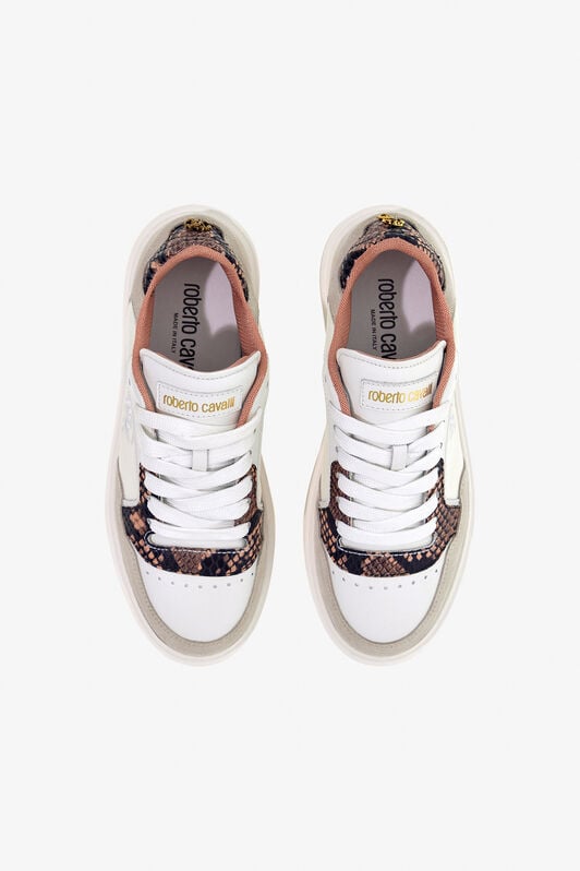 RC Low-Top Sneakers RC Low-Top Sneakers White/Brown TKS136-PZD00
