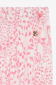 JU Cheetah-Print Sports Pants Pink UJT225-JFO37