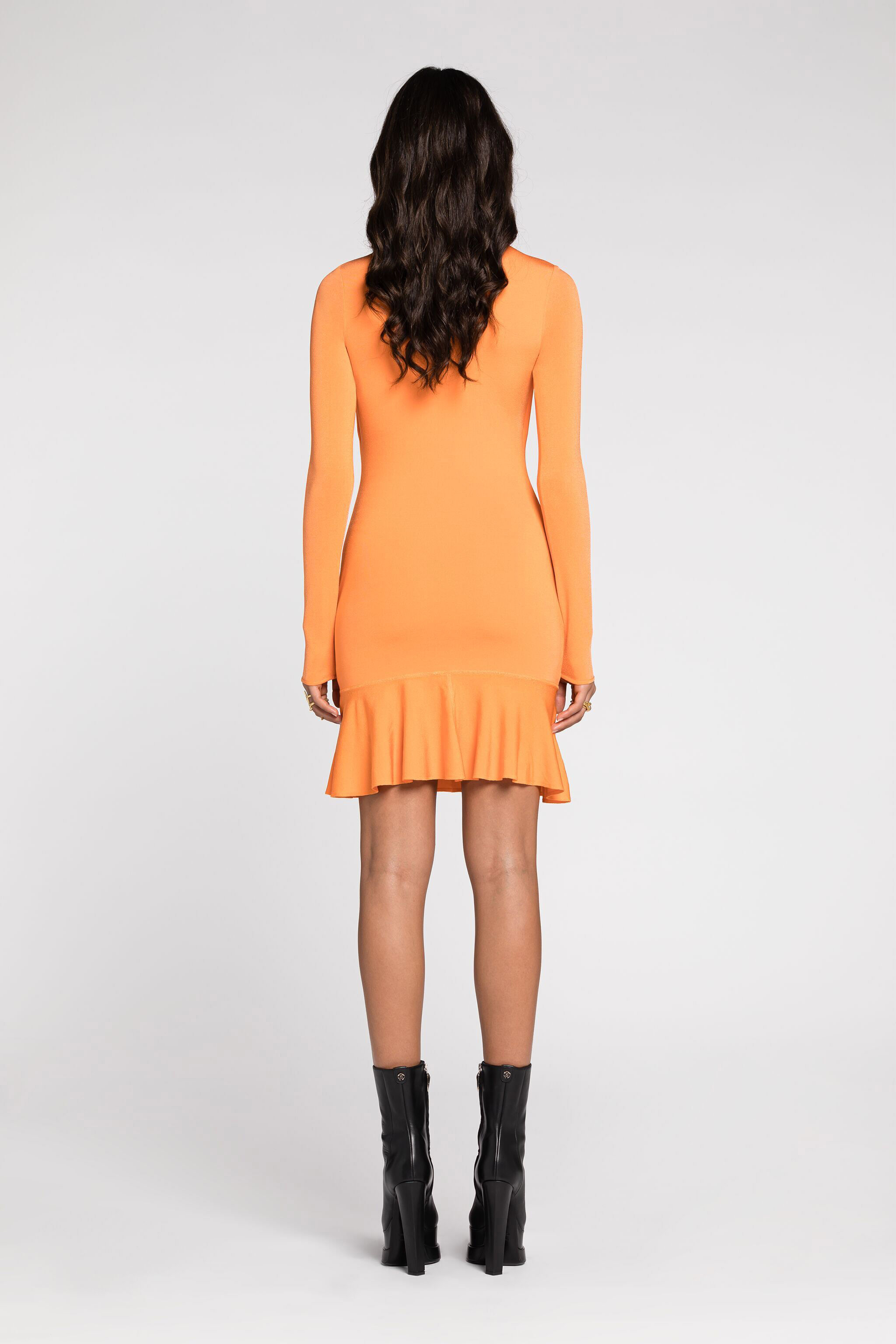 RC Mini-Kleid mit Cut-Out RC Mini-Kleid mit Cut-Out Orange RKM106-MG011