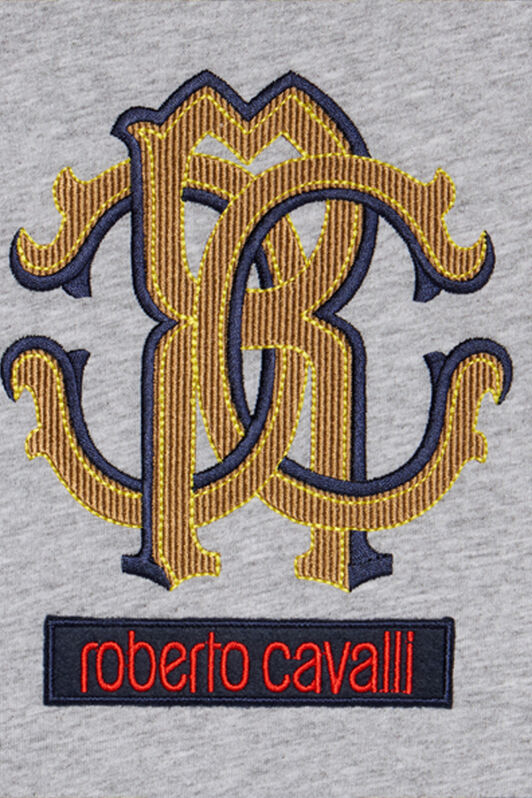 JU T-Shirt With Monogram RC GREY MELANGE VJT60F-JD001