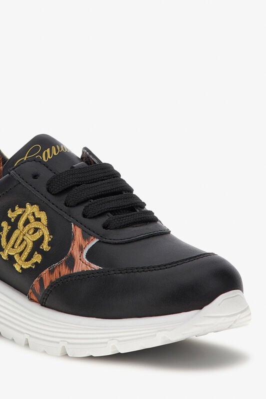 JU Sneaker JU Sneaker Black/Gold RJS01U-PZJ10