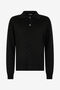 RC Jaguar Skin Long-Sleeved Knitted Polo RC Jaguar Skin Long-Sleeved Knitted Polo Black VRM641-MQ028