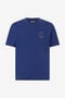 JC T-Shirt With Monogram On Chest JC T-Shirt With Monogram On Chest Dark blue UFT064-UF084