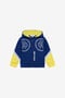 JU Sweatshirt Bleu avec Monogram RC JU Sweatshirt Bleu avec Monogram RC BLUE/YELLOW TJT679-CF050