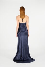 RC Long Dress with Cowl Neck Dark blue UWT125-TO009