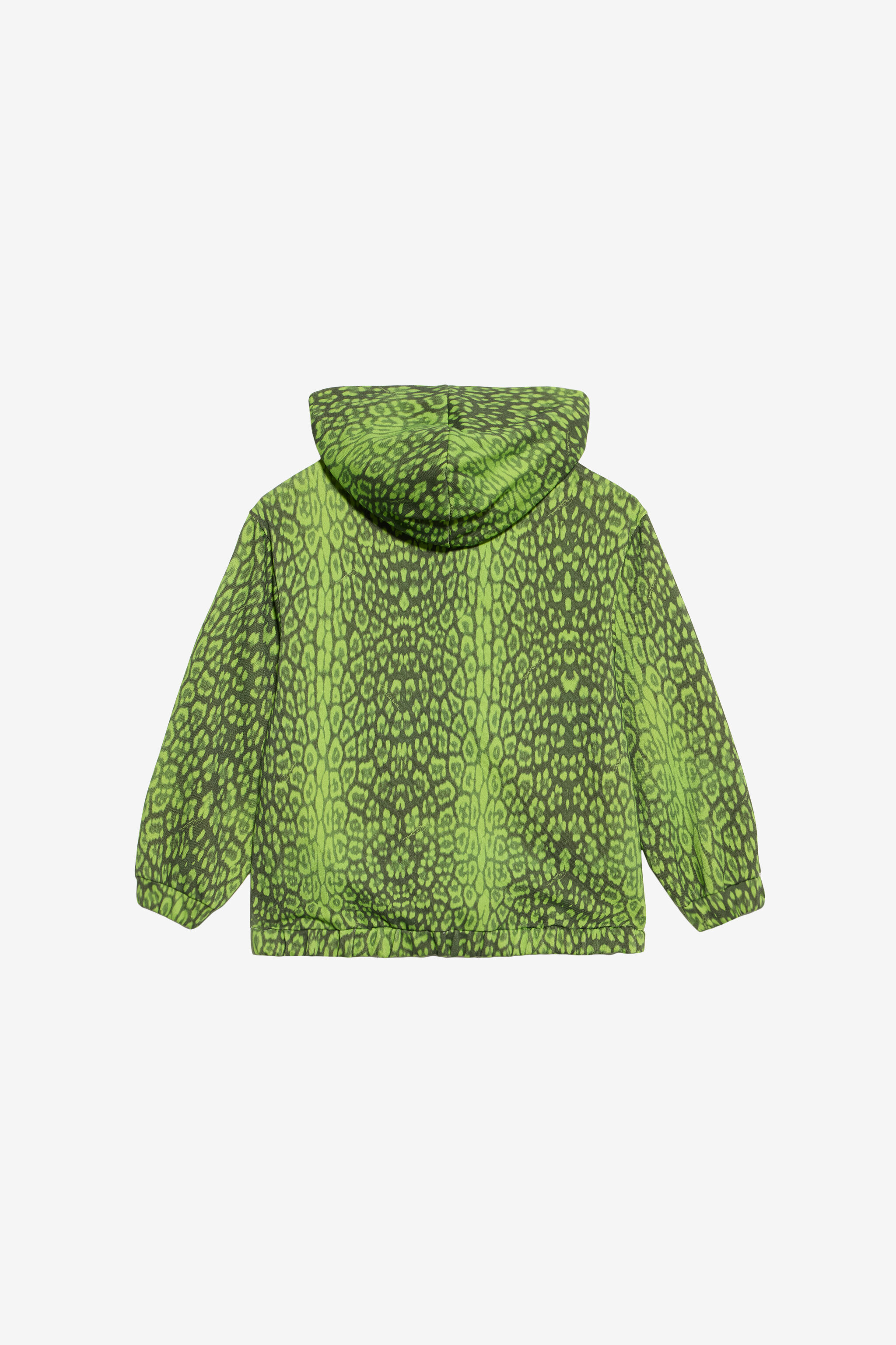 JU Grüner Hoodie mit Jaguar-Print JU Grüner Hoodie mit Jaguar-Print GREEN XJT66R-FXS71