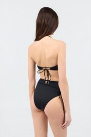 RC Bikini with Luminous Jaguar Motif BLACK SOW00A-4G002