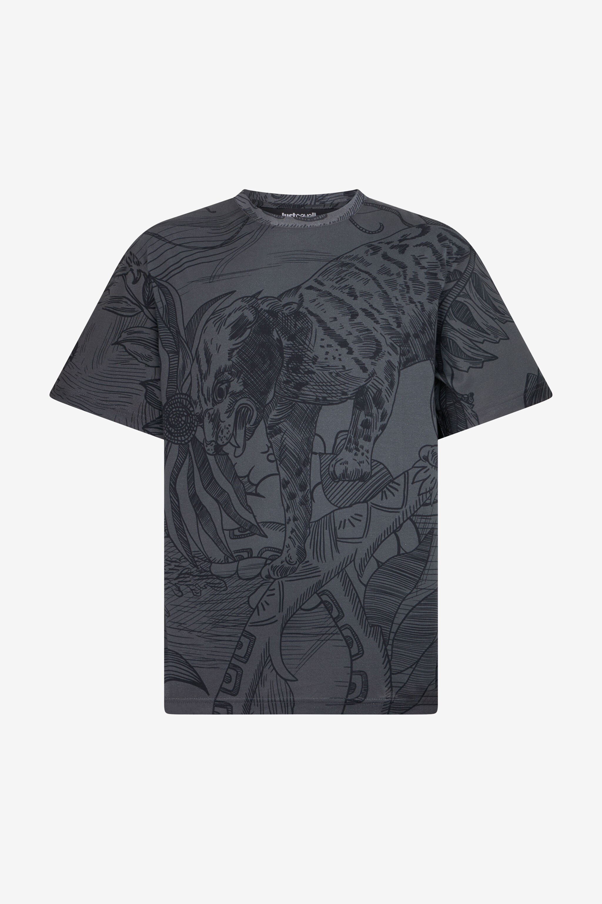 JC T-shirt con Motivo Wild Ones JC T-shirt con Motivo Wild Ones 833 LONTRA + 899 BLA UFT047-UF067
