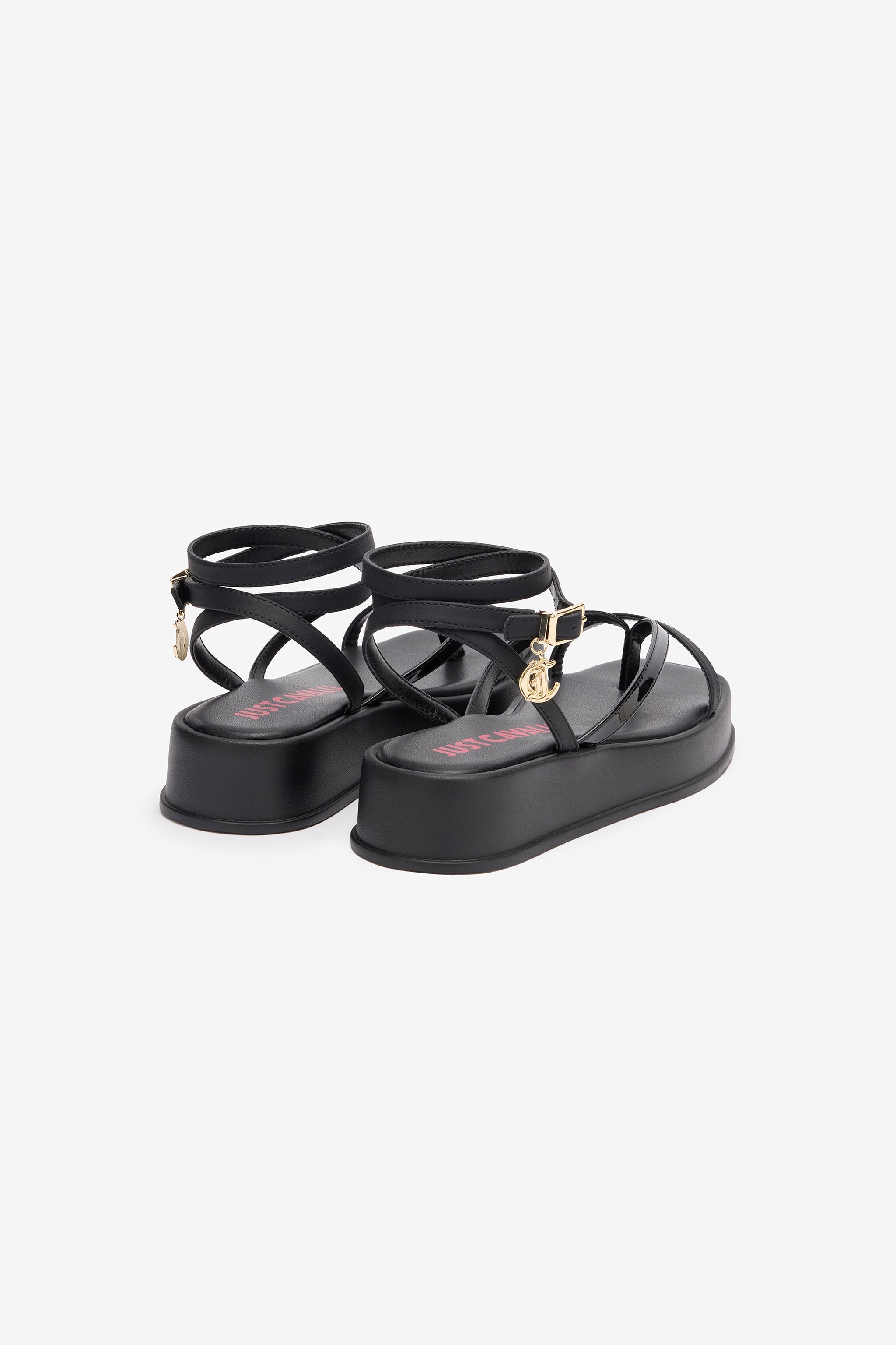 JC Flip-Flop Sandals With Platform And Strap JC Flip-Flop Sandals With Platform And Strap Black SFS162-SF499
