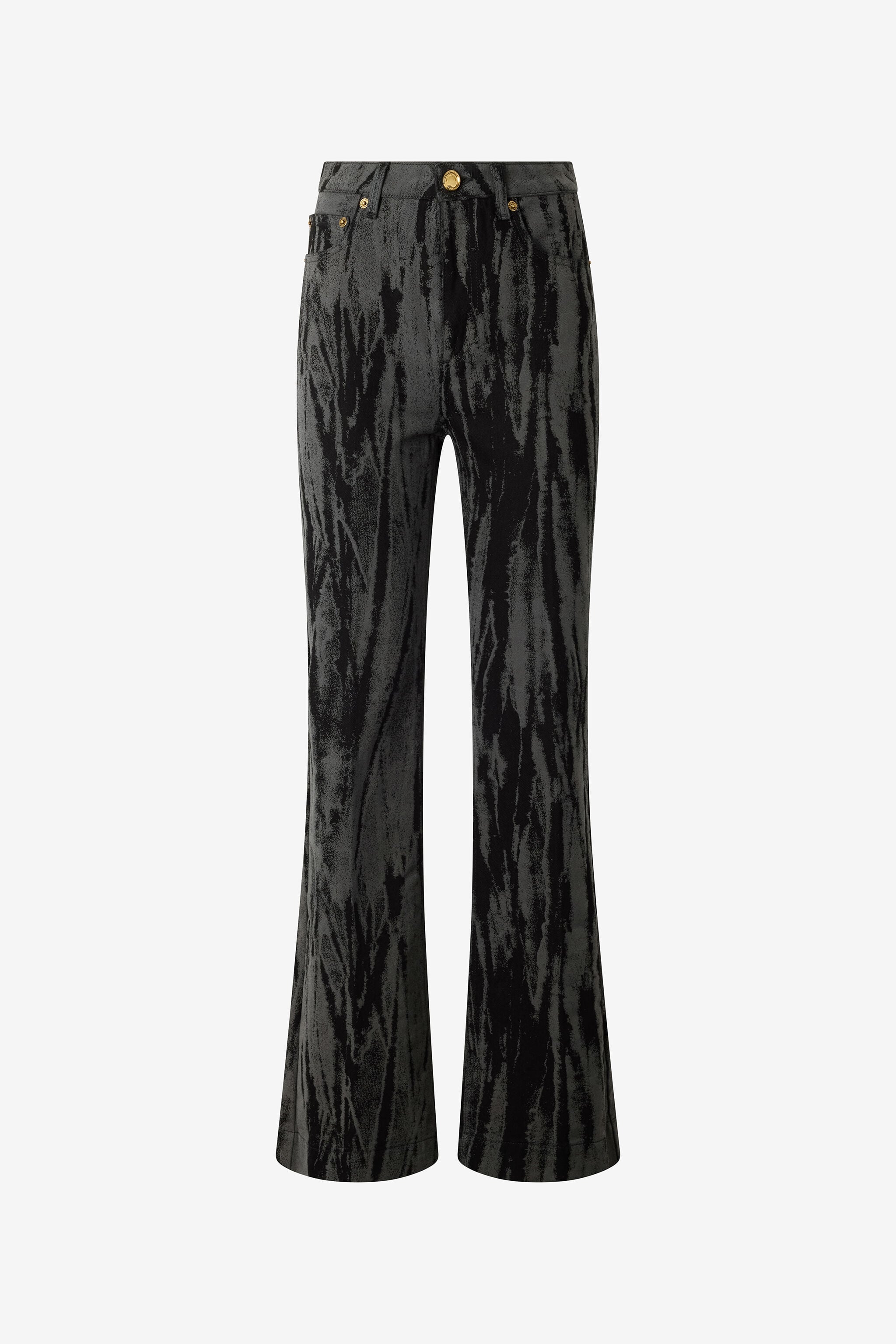 RC Black Denim Jeans With A Streak Effect RC Black Denim Jeans With A Streak Effect Black VWJ221-DE013