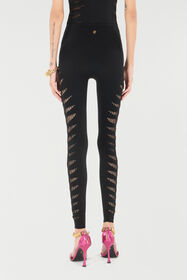 RC Black Cut-Out Leggings RC Black Cut-Out Leggings Black UKT230-MA001