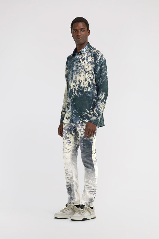 RC Appaloosa Print Shirt Blue TRT713-HGN08