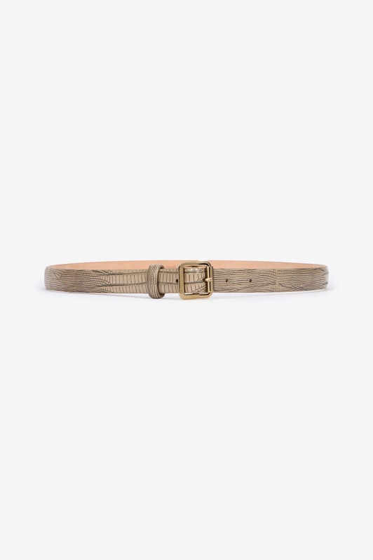 RC Ivory Belt With Cobra Print RC Ivory Belt With Cobra Print Ivory VWC002-PZ119
