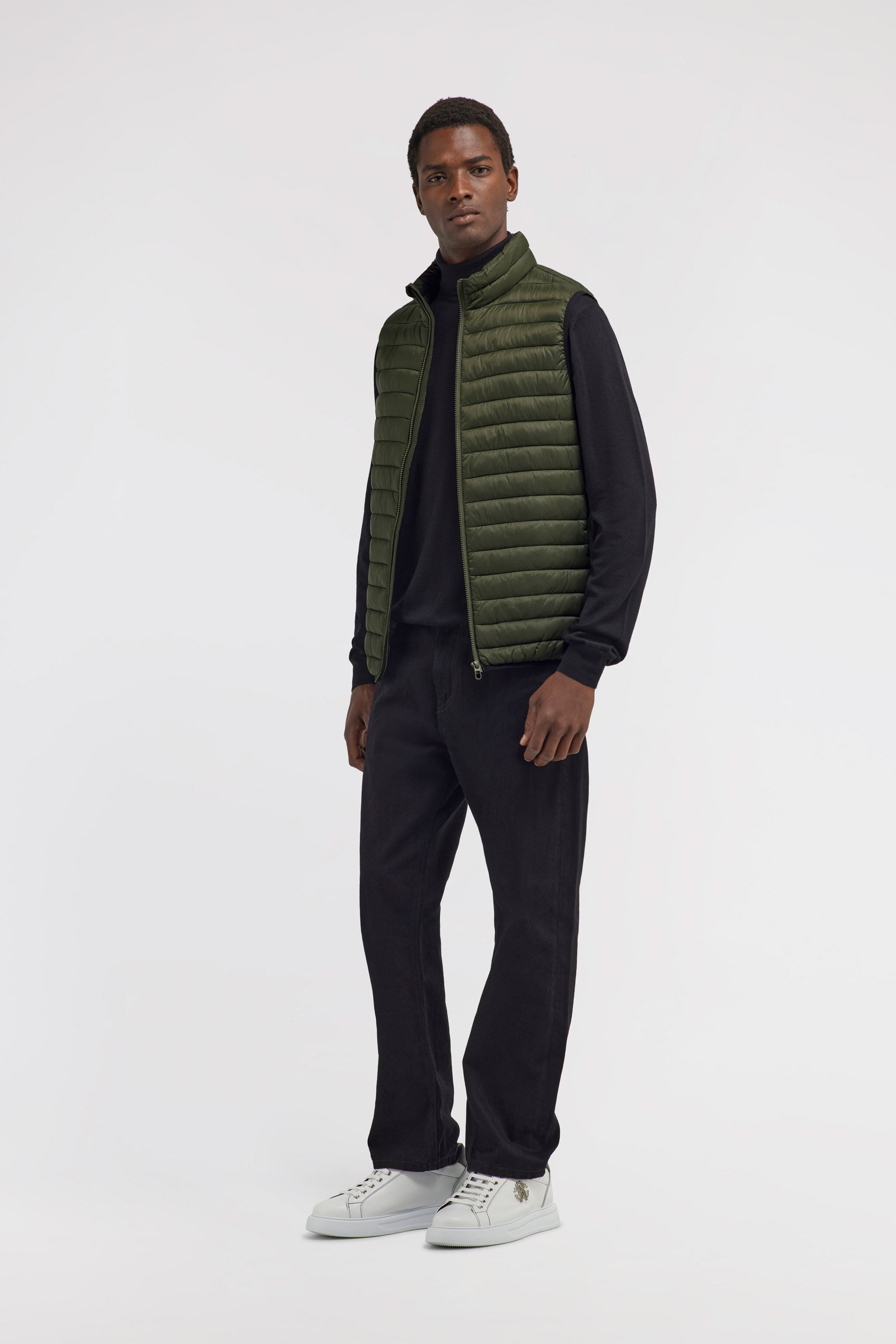 RC Lightweight Puffer Vest FOREST GREEN OOT41A-SB001