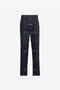 RC Pantalón recto con estampado Caiman RC Pantalón recto con estampado Caiman Azul oscuro QRT206-1Z011