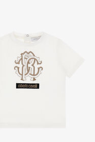 JU RC Logo T-Shirt Weiß TJT633-JD001