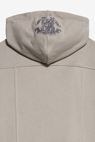 JU Eleganter Hoodie in Taupe ICE GREY XJT67C-CF014