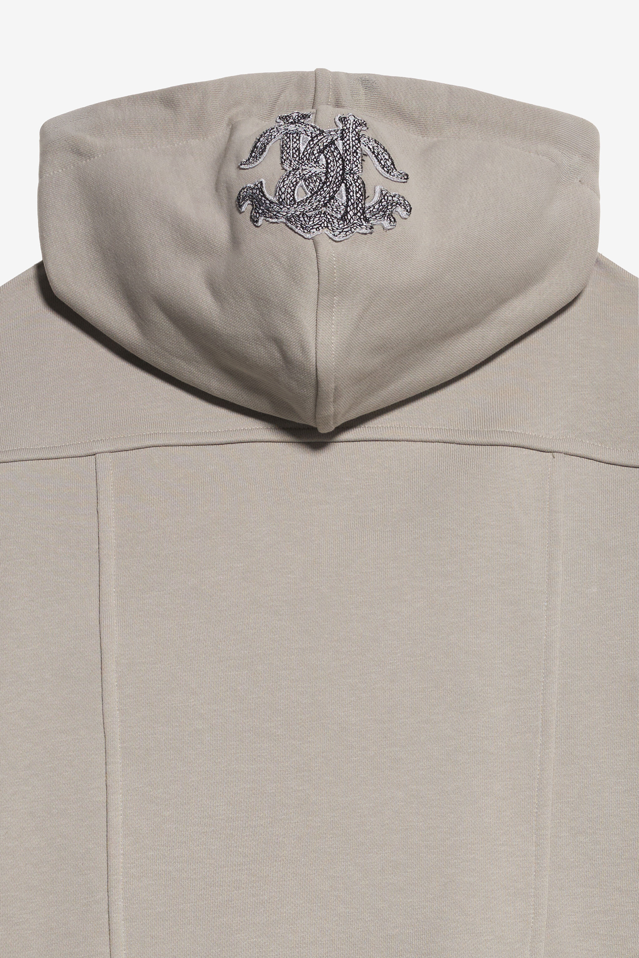 JU Eleganter Hoodie in Taupe JU Eleganter Hoodie in Taupe ICE GREY XJT67C-CF014
