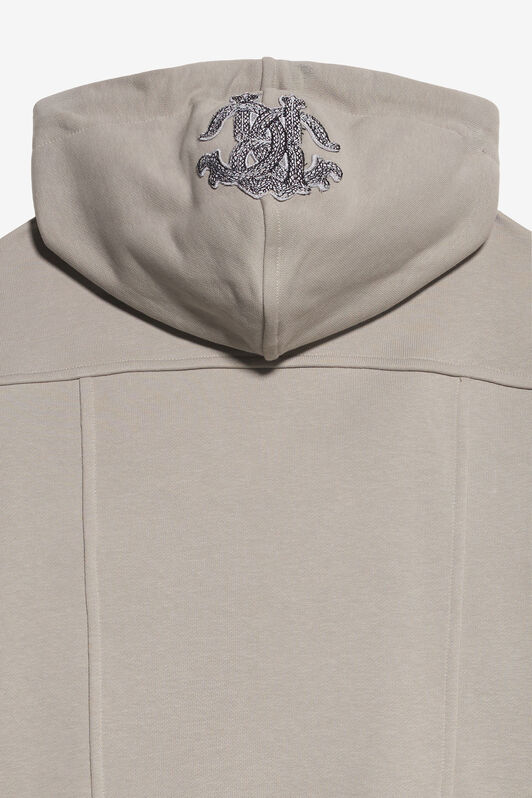JU Eleganter Hoodie in Taupe JU Eleganter Hoodie in Taupe ICE GREY XJT67C-CF014