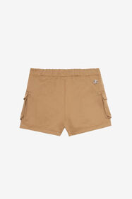 JU Shorts en coton BEIGE HAZELNUT VJT210-CE035