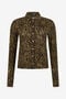 JC Leopard Skin Print Shirt JC Leopard Skin Print Shirt VERDE 185 VFT233-VF380