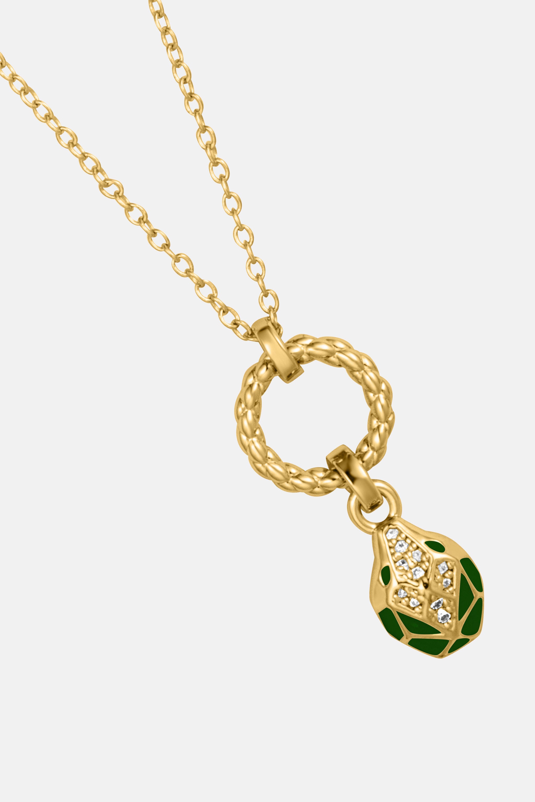 JC Just Cavalli Necklace JC Just Cavalli Necklace Green SALT9D-IT289