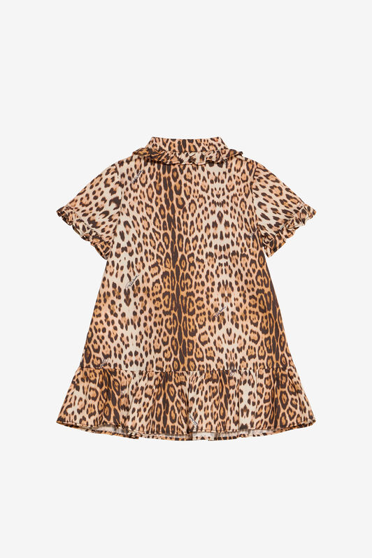 JU Leopard Print Dress JU Leopard Print Dress NATURAL VJT107-7MO52
