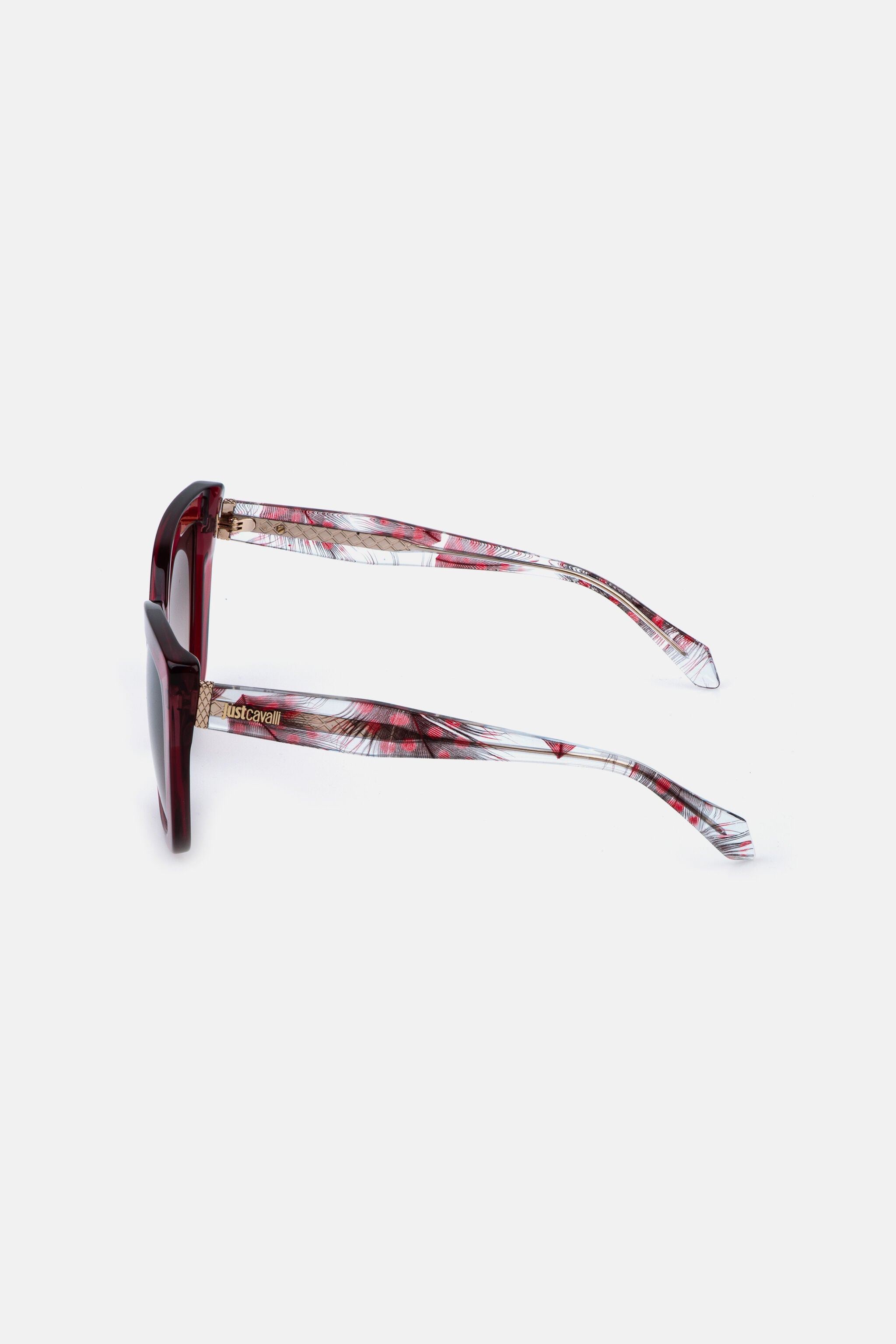 JC Gafas de sol fáciles de llevar SHINY TRANSP.BORDEAU VALD30-ID272